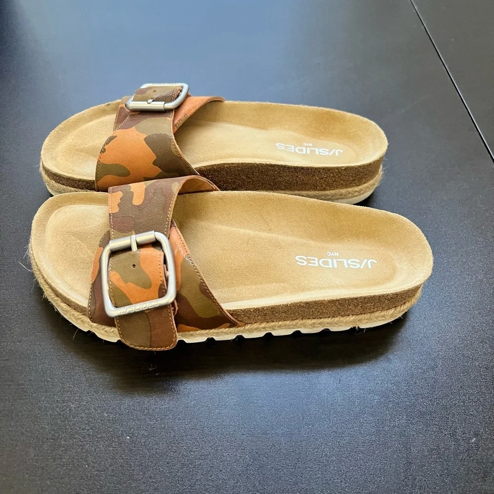 J/SLIDES Camo Sandals - Picture 4 of 10